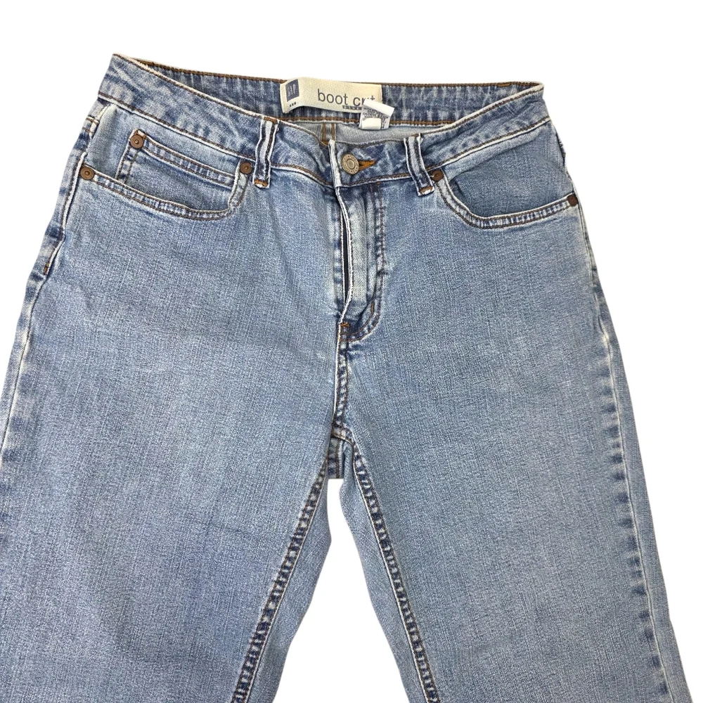GAP Blue Denim Capri Jeans Bootcut Women's Size 6